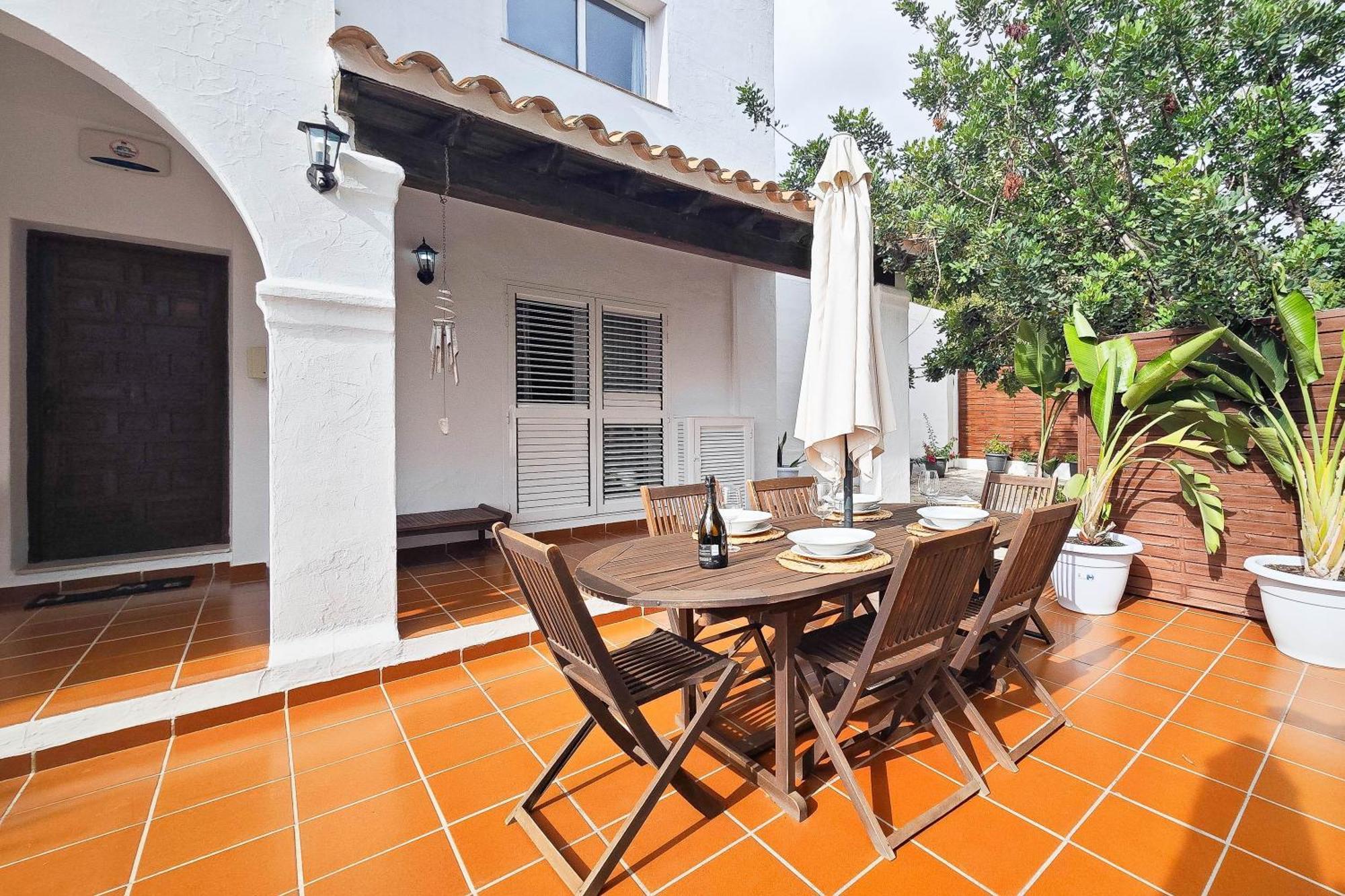 Villa Mercedes Santa Eularia des Riu Buitenkant foto